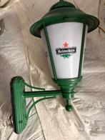 Vintage Heineken Wandlamp wandlantaarn, Gebruikt, Ophalen of Verzenden, Nvt, Metaal
