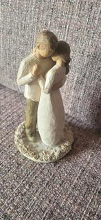 Liefdevol mensenbeeld - Willow Tree stijl, Verzamelen, Beelden en Beeldjes, Ophalen, Zo goed als nieuw, Mens
