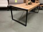 mango tafel 220x 90 cm = nieuw nu 150 euro, Ophalen, Metaal, 50 tot 100 cm, Vijf personen of meer