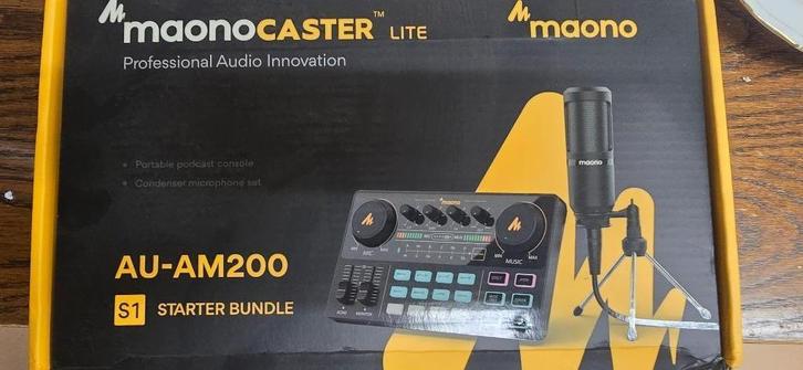 Maono - AU-AM20O-S1 - Portable Podcast Starterpack, Audio, Tv en Foto, Stereo-sets, Zo goed als nieuw, Overige merken, Ophalen of Verzenden