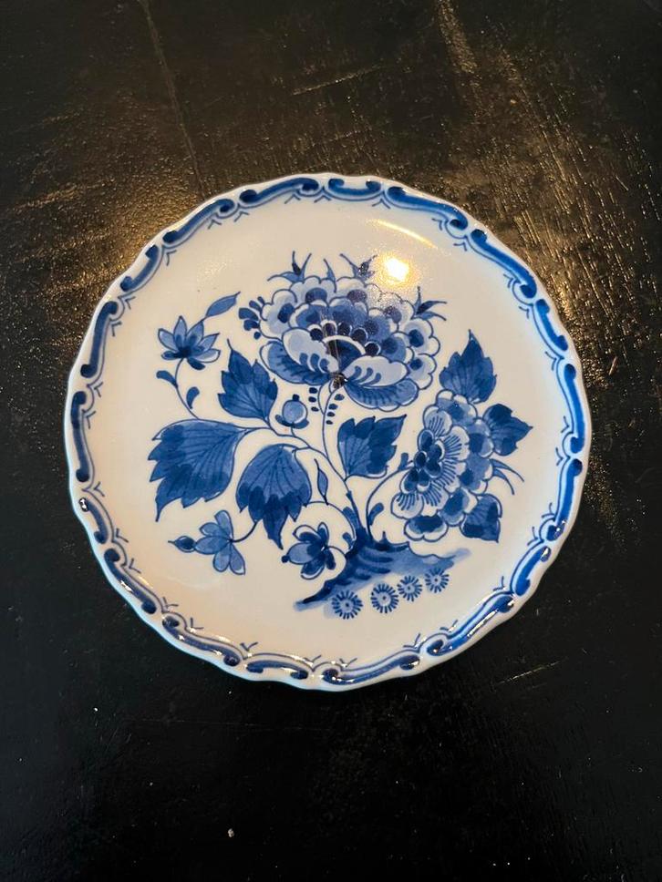 Antiek Delfts Blauw Bord - oud, Antiek en Kunst, Antiek | Wandborden en Tegels, Ophalen