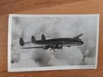 Lockheed Constellation KLM foto, Verzamelen, Ophalen of Verzenden, Zo goed als nieuw, Kaart, Foto of Prent
