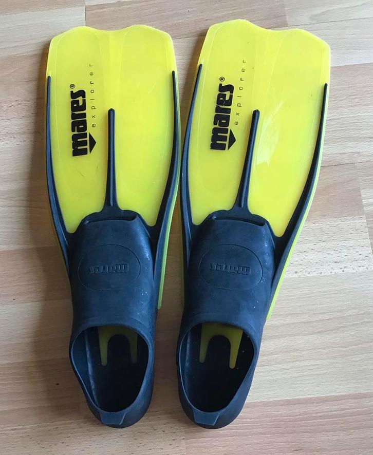 Mares Explorer zwemvliezen flippers snorkelvinnen maat 34-35, Watersport en Boten, Snorkelen, Zo goed als nieuw, Snorkelvinnen