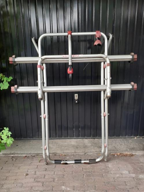 VW T5 Fietsendrager De Fiamma Carry Bike, Achterklepmodel, Auto diversen, Fietsendragers, Gebruikt, Achterklepdrager, 2 fietsen