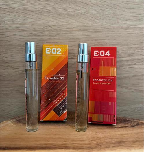 Escentric Molecule Escentric 02 en 04 8,5ml eau de toilette, Sieraden, Tassen en Uiterlijk, Uiterlijk | Parfum, Zo goed als nieuw