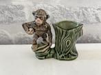 Wade Engels porselein 1959-1960 - Chimpanzee Tree Trunk Vase, Verzamelen, Beelden en Beeldjes, Ophalen of Verzenden, Nieuw, Dier