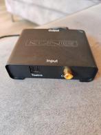 DAC digitaal Analoog audio converter glasvezel kabel, Ophalen, Zo goed als nieuw