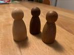 Grapat houten nins poppetje naturel kleuren, Ophalen of Verzenden, Zo goed als nieuw, Overige typen