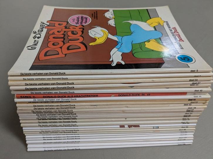 31 x Donald Duck als ..., Boeken, Stripboeken, Gelezen, Meerdere stripboeken, Ophalen of Verzenden