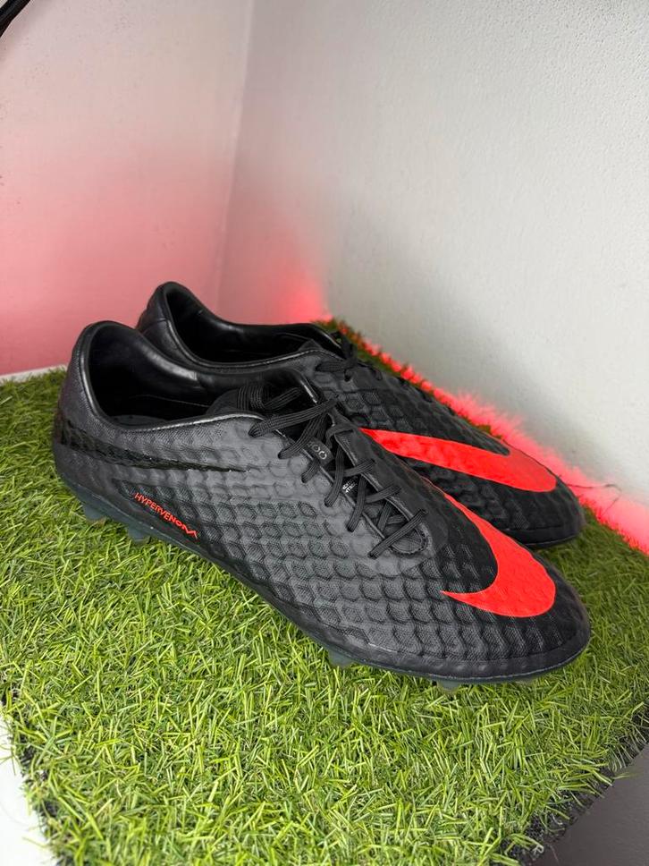 Nike Hypervenom Elite FG “Charcoal” 2016, Sport en Fitness, Voetbal, Gebruikt, Schoenen, Maat M, Ophalen of Verzenden