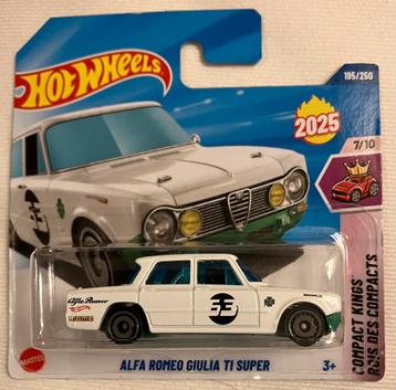 Hot Wheels Alfa Romeo Giulia TI Super Hotwheels beschikbaar voor biedingen