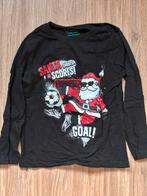 Kerst shirt maat 128 (Santa voetbal goal kerstman), Gebruikt, Ophalen of Verzenden, Shirt of Longsleeve, Primark