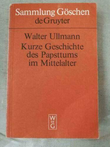 Ullmann - Kurze Geschichte des Papsttums im Mittelalter, Boeken, Godsdienst en Theologie, Gelezen, Ophalen of Verzenden