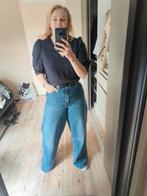 Blouse korte mouwen Inwear L met pofmouwen, Ophalen of Verzenden, Zo goed als nieuw, Blauw