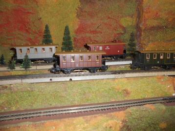 Märklin 4035 lokaalbaan trein Pruissen,  met VERLICHTING beschikbaar voor biedingen