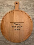 Gepersonaliseerde ronde borrelplank 30cm, Info@wedo-laserproducts.nl, Nieuw, Wedo laserproducts, Meteren