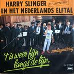 1985       Harry Slinger en NL-Elftal     Fijn Langs de Lijn, Verzenden, 7 inch, Single, Zo goed als nieuw