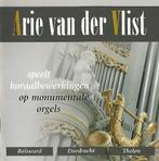OrgelCD: Arie van der Vlist - Koraalbewerkingen op monumenta, Ophalen of Verzenden, Zo goed als nieuw, Koren of Klassiek