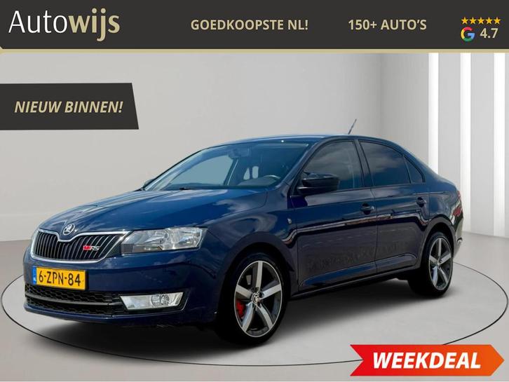Skoda Rapid 1.4 TSI Greentech Elegance|AUT|Navi|Clima|NL AUT, Auto's, Skoda, Bedrijf, Te koop, Rapid, ABS, Airbags, Airconditioning