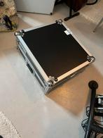 Flightcase voor mixer met 19 inch rails en plaat., Flightcase, Ophalen of Verzenden, Zo goed als nieuw, Overige instrumenten