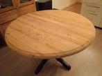 Grenen eettafel, Huis en Inrichting, Ophalen, Gebruikt, Rond, 75 cm of meer