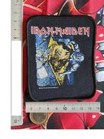 IRON MAIDEN zeer zeldzame vintage 1989 patch 15 --8.5x10 cm, Verzenden, Zo goed als nieuw, Foto of Kaart