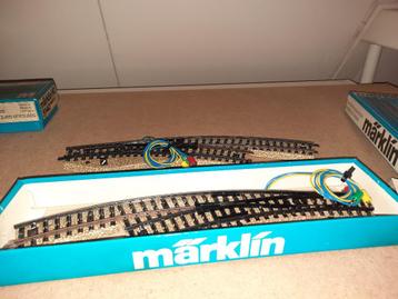 Märklin 5140 elektrische wissels 2 paar beschikbaar voor biedingen