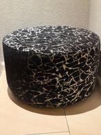 Zo goed als nieuwe poef - 150 euro, Huis en Inrichting, Banken | Voetenbanken en Poefen, Ophalen, Rond, Zo goed als nieuw, Stof