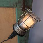 Looplamp kooilamp industrie origineel zwart hanglamp, Ophalen of Verzenden, Gebruikt, Industrie, Minder dan 50 cm