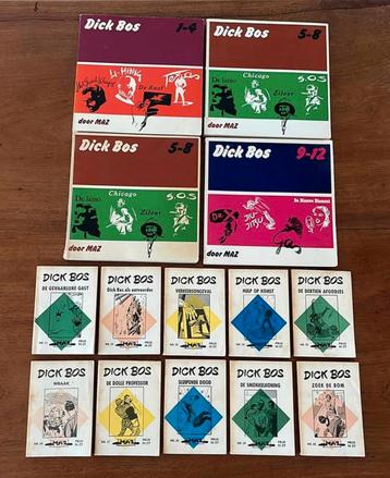 Collectie Dick Bos Alfred Mazure 10 deeltjes o.a. 1e druk beschikbaar voor biedingen