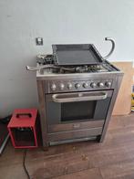 Zanussi gasfornuis met oven breedte 80cm, Witgoed en Apparatuur, Fornuizen, Ophalen, 60 cm of meer, Zo goed als nieuw, Inbouw