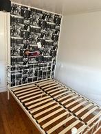 Bed 140x200, Ophalen, Gebruikt, Wit, 140 cm