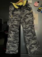 Ski broek maat 152/ camouflage grijstinten, Dieren en Toebehoren, Ophalen, Zo goed als nieuw