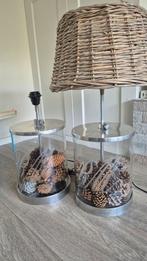 Riviera Maison Display Lampen Set, Huis en Inrichting, Lampen | Tafellampen, Ophalen, Glas, Zo goed als nieuw, Riviera Maison