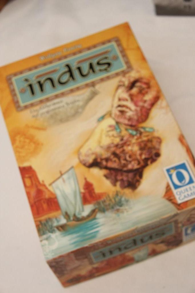 Indus bordspel, Hobby en Vrije tijd, Gezelschapsspellen | Bordspellen, Gebruikt, Een of twee spelers, Drie of vier spelers, Ophalen of Verzenden