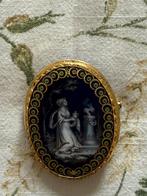 Antieke 18 Karaat Gouden Broche, Ophalen of Verzenden, Goud, Broche