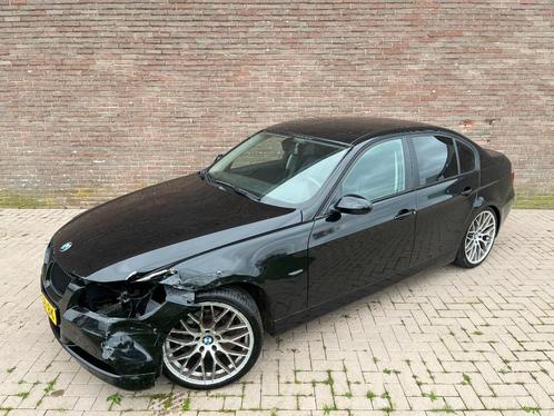 BMW 3-Serie 318i (2005) Zwart, M-Sport, Leder, 19-inch AEZ, Auto's, BMW, Bedrijf, 3-Serie, ABS, Airbags, Airconditioning, Alarm