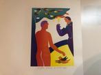 A951 Litho van Doortje de Vries Genummerd, Antiek en Kunst, Kunst | Litho's en Zeefdrukken, Ophalen of Verzenden