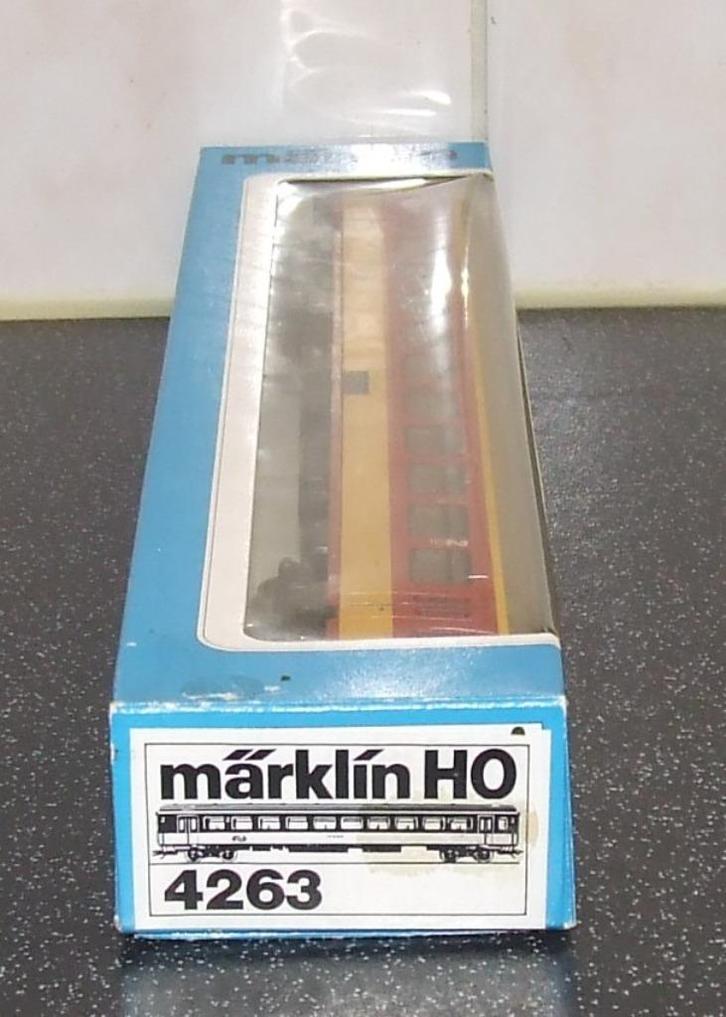 Marklin 4163, Hobby en Vrije tijd, Modeltreinen | H0, Zo goed als nieuw, Wagon, Wisselstroom, Märklin, Analoog, Ophalen of Verzenden