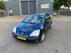 Honda Civic 1.4 LS 5DR 2002 Blauw, Auto's, Voorwielaandrijving, Stof, 4 cilinders, Blauw