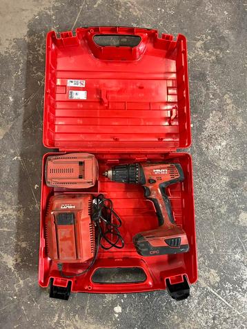 Hilti Boorschroefmachine SFC 22-A met Acculader en 2 accu’s beschikbaar voor biedingen
