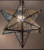 Mooie kerst Oosterse metalen lamp in 3D ster vorm hanglamp, Huis en Inrichting, Ophalen, Zo goed als nieuw