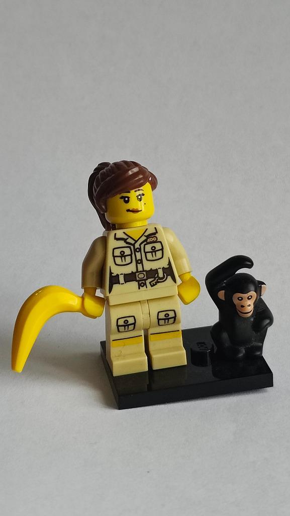 Lego Minifigure, Serie 5 - Zookeeper, Kinderen en Baby's, Speelgoed | Duplo en Lego, Zo goed als nieuw, Lego, Complete set, Ophalen of Verzenden