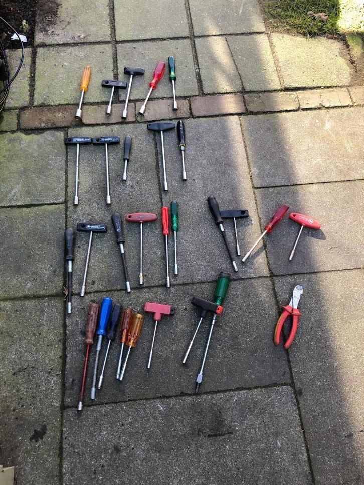 Partij Lange dopsleutel, Auto diversen, Autogereedschap, Gebruikt, Ophalen of Verzenden