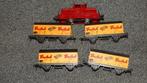Fleischmann Grolsch trein HO adv 10, Hobby en Vrije tijd, Modeltreinen | H0, Gebruikt, Fleischmann, Ophalen of Verzenden, Analoog