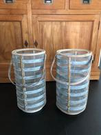 Riviera maison windlichten, Ophalen of Verzenden, Zo goed als nieuw, Overige materialen, 50 tot 75 cm