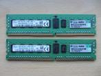2x Hynix 8GB PC4-17000 DDR4-2133MHz Registered ECC CL15, Computers en Software, RAM geheugen, Server, DDR4, 8 GB, Ophalen of Verzenden