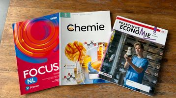3 nieuw schoolboeken voor 3VWO, NL SK EC beschikbaar voor biedingen