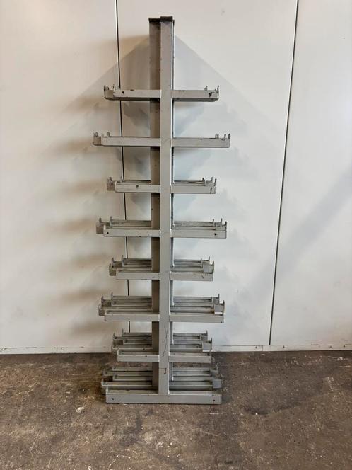 Draagarmstelling / magazijnstelling / stelling / stellingrek, Doe-het-zelf en Verbouw, IJzerwaren en Bevestigingsmiddelen, Gebruikt
