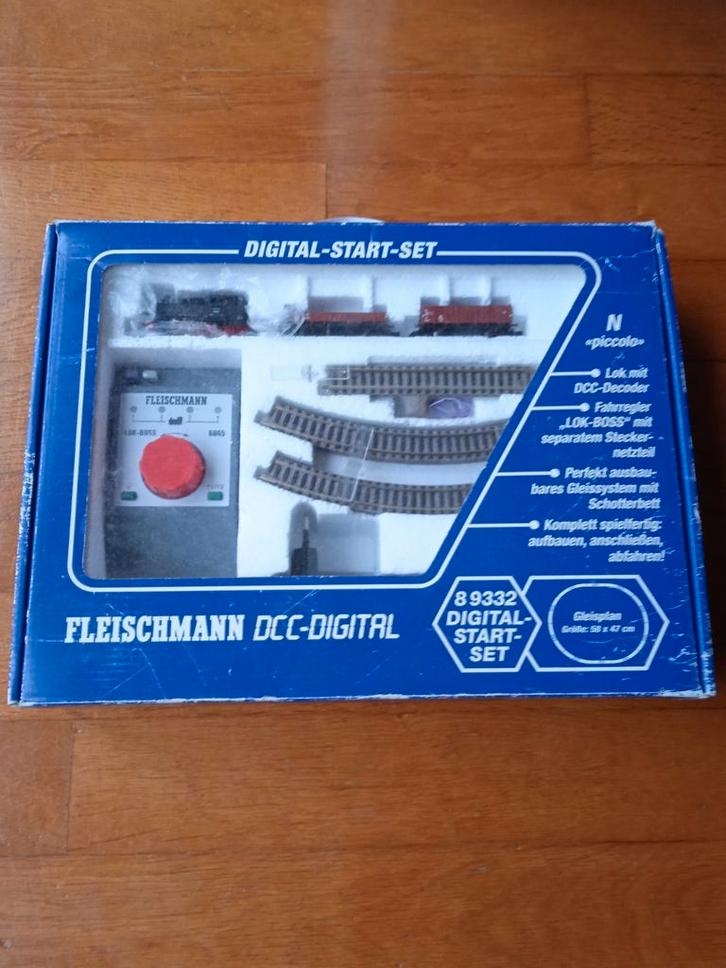 Fleischmann Piccolo digitale startset 8 9332, Hobby en Vrije tijd, Modeltreinen | N-Spoor, Gebruikt, Treinset, Gelijkstroom, Fleischmann